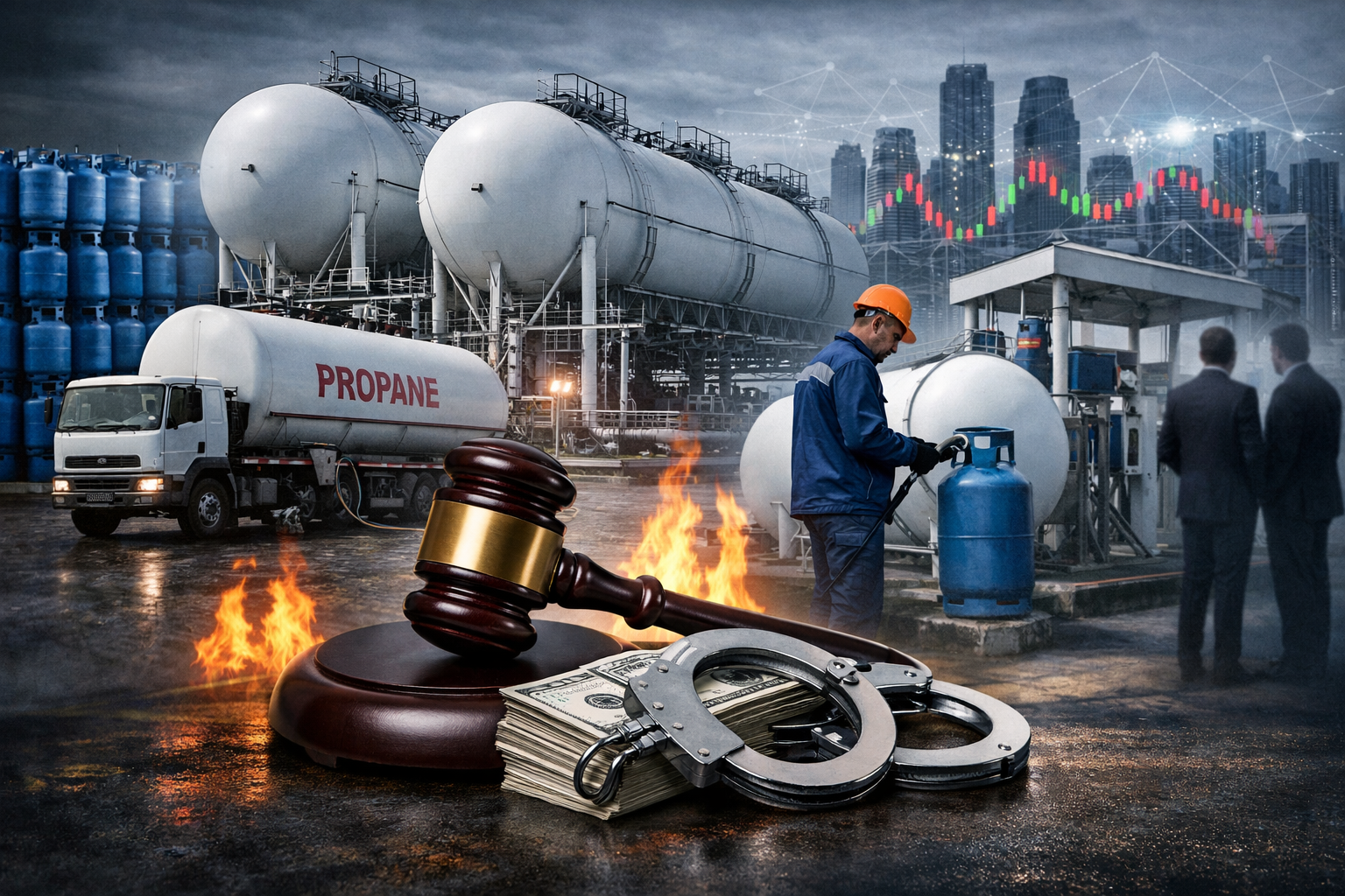 Propan narxini asossiz ravishda oshirgan 31 ta korxona jarimaga tortildi 