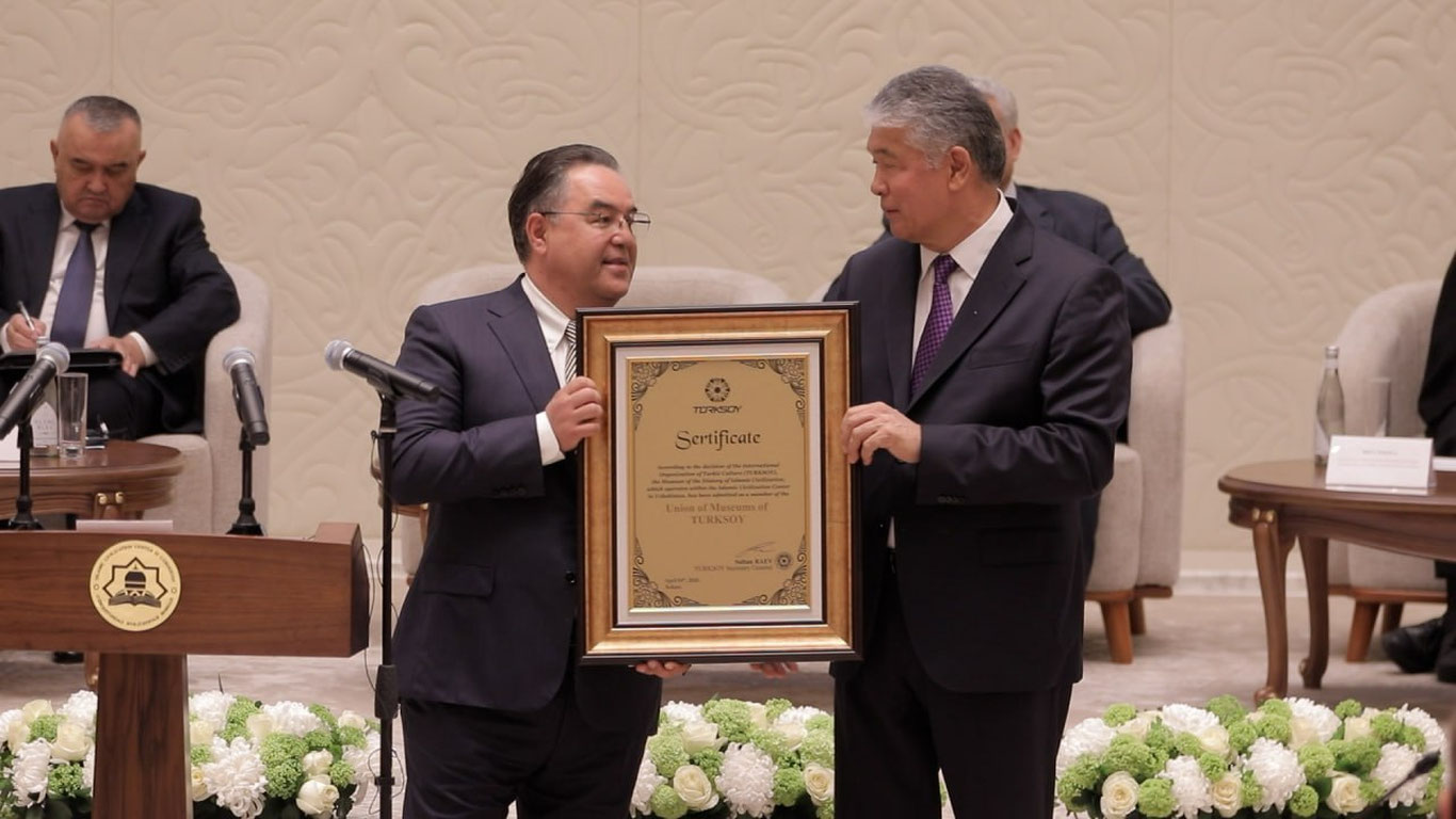 Islom sivilizatsiyasi markazi TURKSOY tomonidan eng yaxshi muzey deb eʼtirof etildi
