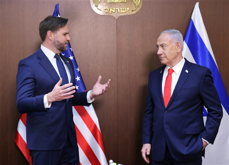 AQSH vitse-prezidenti va Netanyaxu oʻrtasida Eron masalasida ziddiyat yuzaga keldi